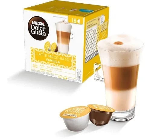 Café latte macchiato vainilla dolce gusto