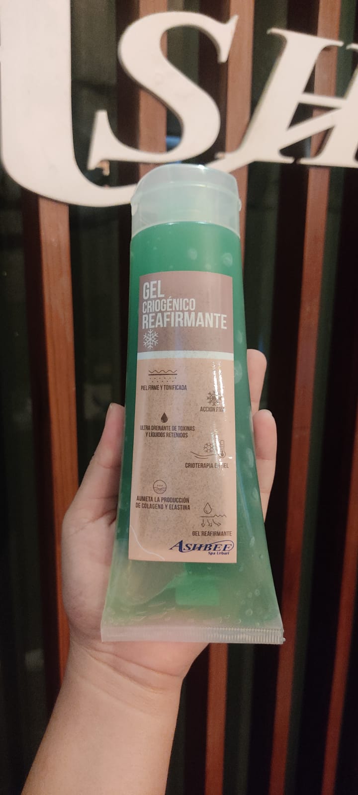 Gel criogenico reafirmante