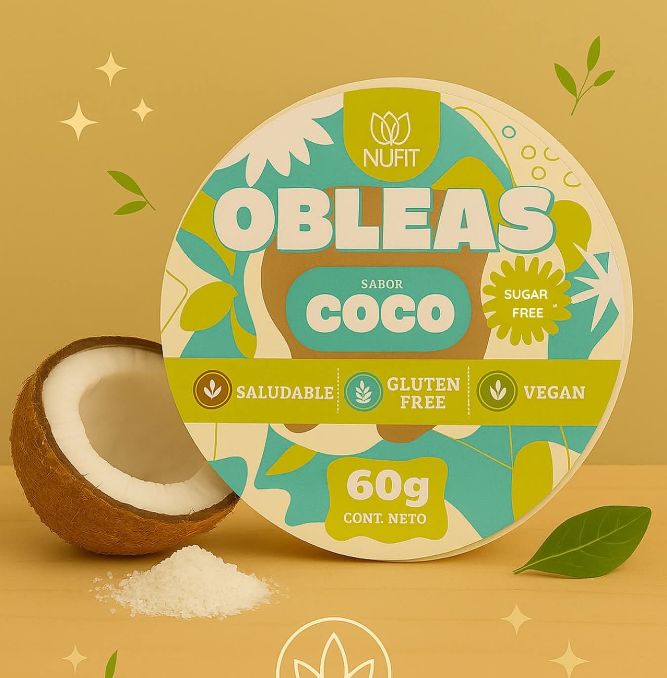 Oblea de coco
